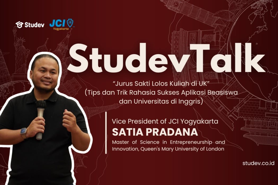 Press Release StudevTalk: Jurus Sakti Lolos Kuliah ke UK
