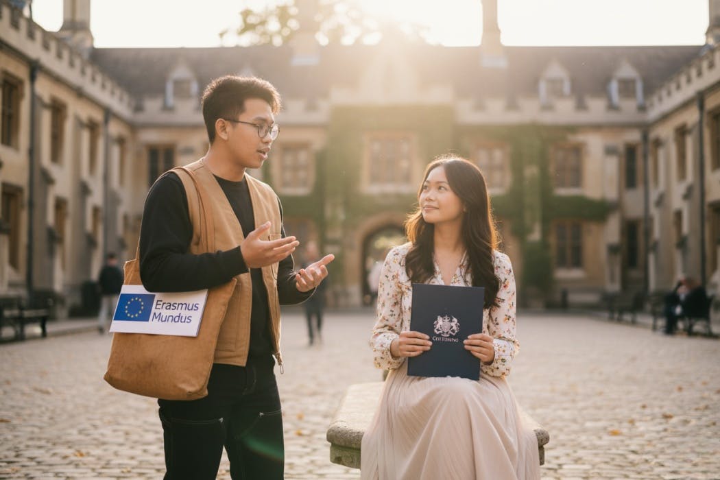 Mau kuliah gratis di Luar Negeri? Pilih Chevening atau Erasmus Mundus!