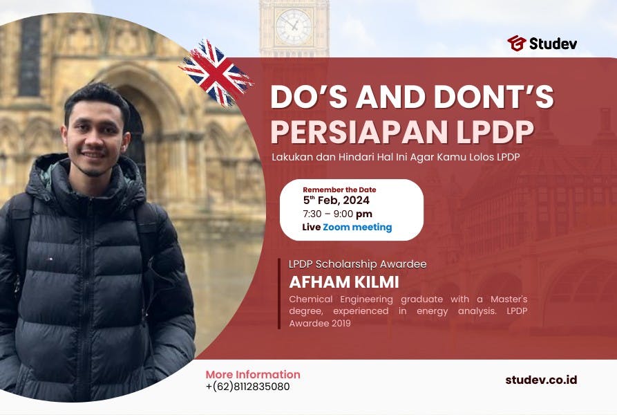 Studev Talk: Kupas Tuntas Beasiswa Indonesia Bangkit