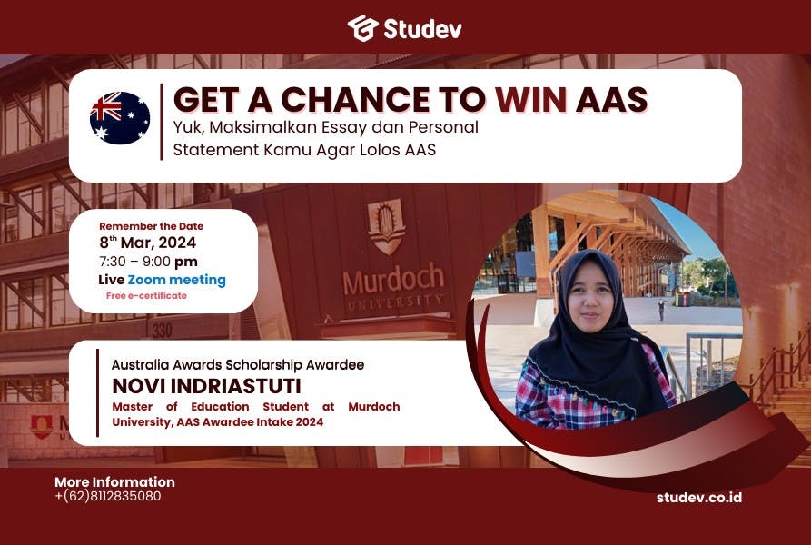 Studev Talk: Kupas Tuntas Beasiswa Indonesia Bangkit