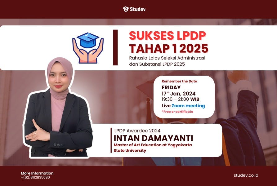 Studev Talk: Kupas Tuntas Beasiswa Indonesia Bangkit