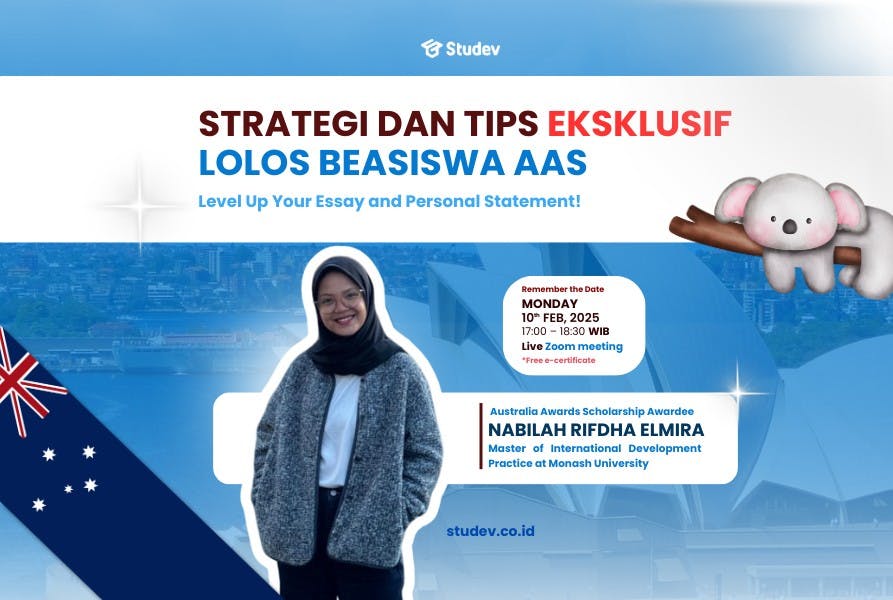 Studev Talk: Kupas Tuntas Beasiswa Indonesia Bangkit