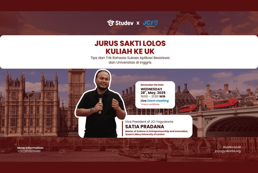 Studev Talk: Kupas Tuntas Beasiswa Indonesia Bangkit