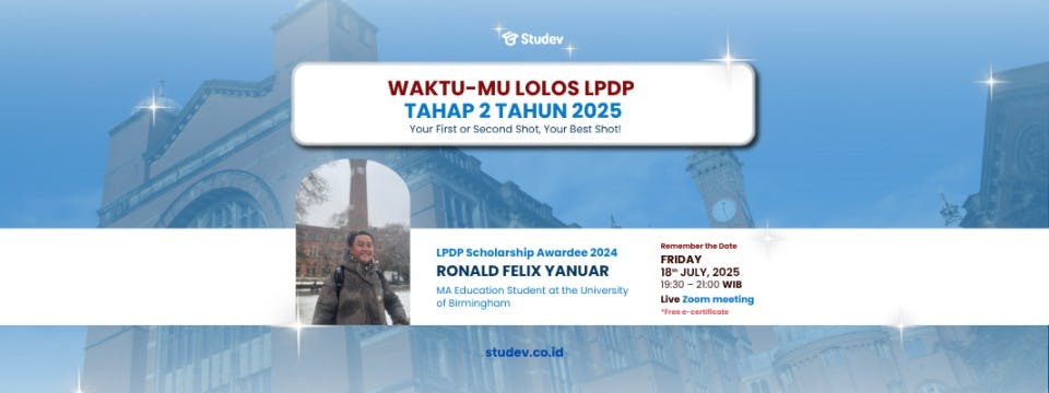 Studev Talk Strategi dan Tips Eksklusif Lolos Beasiswa AAS