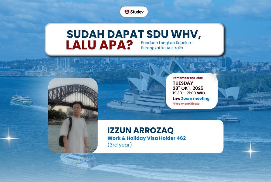 Studev Talk Strategi dan Tips Eksklusif Lolos Beasiswa AAS